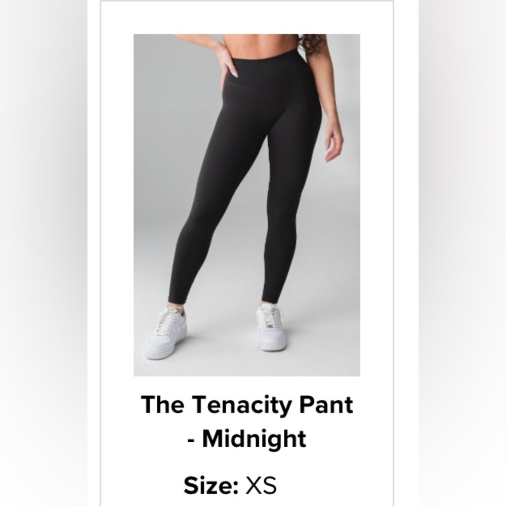 Vitality Tenacity Pant in Midnight (Black) XS